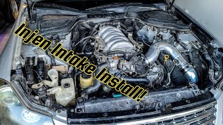 Injen Intake Install and Cleaning Throttle Body | INFINITI M45 VK45DE