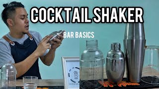 Boston Shaker vs Cobbler Shaker / Basics with John / Pinoy Bartender /