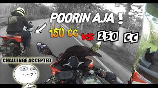 Honda Cbr 150 vs Cbr 250 | Riding Paling Rame di Awal bulan Di Tahun 2020