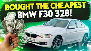 Bought the Cheapest BMW F30 328! Junk or Hidden Gem First Problems and Money Pit!