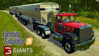 fs20 | Lizard truck pulling double trailer