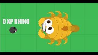 0 XP BLACK RHINO KILLED A GIANT SCORPION - MOPE.IO