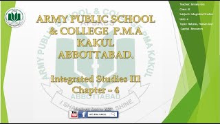 Grade III Week XII Integrated Studies Chapter 3 Changes in Living Things