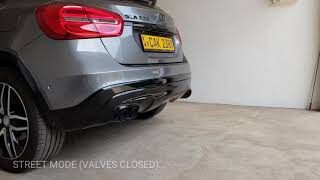 BENZ GLA VALVETRONIC EXHAUST