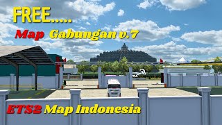 🔴[LIVE] Terbaru Free Map Gabungan v.7 ETS2 Map Indonesia || #ets2modindonesia #eurotrucksimulator2