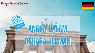 Angka Dalam Bahasa Jerman | die Zahlen | A1 | BBJ esp. 6 |