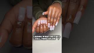 What y’all call this color ?🤔💧#nailsnailsnails #nailart #funnyvideo #shorts