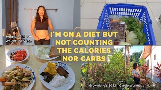 Diet Diary: 2 Weeks to Lose Weight Challenge | Realistic | Regular Food | Simple Home Workout |