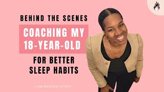 Talking to My Son About His Sleeping Habits - (He didn't know I was filming!!)