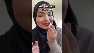 MAC LIPSTICK SWATCH #shortsfeed #shortsvideo #shortvideo #subscribe #shorts