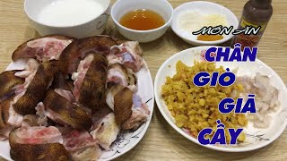 Chân giò giả cầy | giò heo giả cây món ngon đơn giản triệu người mê | Ăn Ngon Để Khỏe