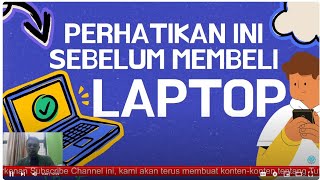 Tips Membeli Laptop