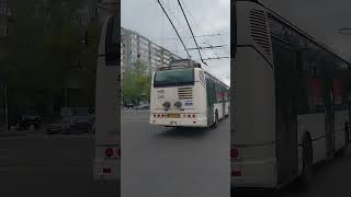 Troleibuzul IrisBus Citelis #5368 (93) Sosind În Statia "Parc Dr. Taberei"