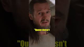 Qui Gon Knew Padme Was the Queen #starwars