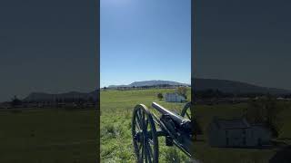 View before Battle at Cedar Creek Battle Reenactment. #reenactment #americancivilwar #Artillery