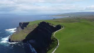 Cliffs of Moher on a bright May afternoon