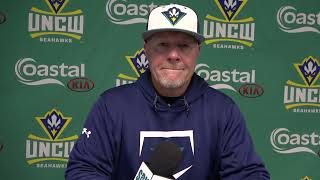 UNCW Baseball Head Coach Randy Hood | Postgame vs Charleston Southern, 04-23-24