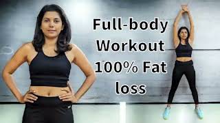 Full-body Workout 100% Fat loss | No equipment | Part 1