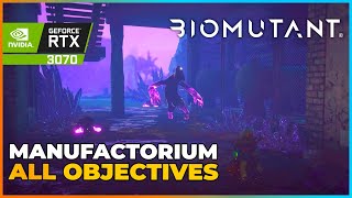 BIOMUTANT - Manufactorium All Objectives Gameplay Walkthrough