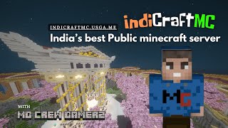 Welcome to IndiCraftMC best Public SMP @Hell_Craft_Network || MG CREW GAMERZ || #minecraft