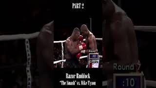 Donovan Razor Ruddock's Smash vs Mike Tyson Pt.2