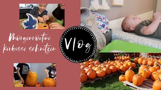 Vlog I Morgen-Routine mit Baby I Kürbisse schnitzen I Ernstings Family Haul I Bea & Family