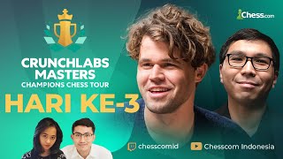 Siapa yang akan Tereliminasi? Magnus vs Wesley, Duda vs Ian | Alireza vs MVL | Crunchlabs Masters