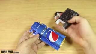 How To Make An Electric Rickshaw Tuk Tuk  Out Of Pepsi Cans