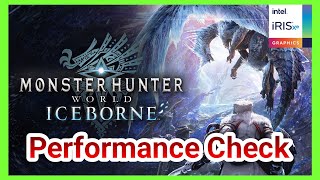 Monster Hunter World Iceborne - Intel Iris Xe integrated Graphics i7 1195G7 GPD Win Max 2021 NO GPU