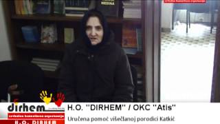 Uručena pomoć porodici Katkić - www.dirhem.org