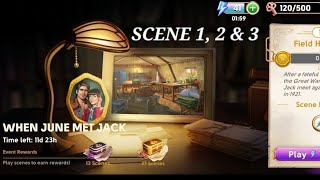 June's Journey Secrets 6 - Scene 1, 2 & 3 - When June Met Jack - 🚫 loading screen - August 2023