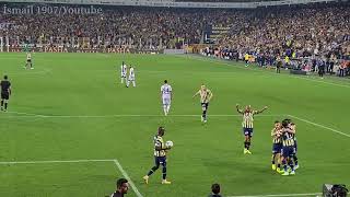 FENERBAHÇE 5-4 KARAGÜMRÜK- TRİBÜN ÇEKİMİ GOLLER VE POZİSYONLAR (9 EKİM 2022)