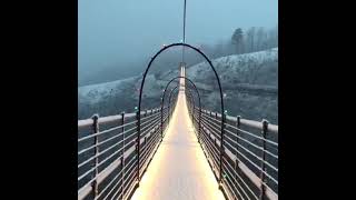 Gatlinburg Sky Bridge in Tennessee