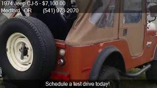 1974 Jeep CJ-5  for sale in Medford, OR 97504 at K and B AUT