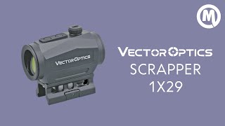 Прицел коллиматорный Vector Optics Scrapper 1x29 2MOA. Обзор