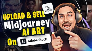 How to Upload and Sell Midjourney Ai Art on Adobe Stock and Earn Money