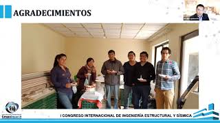 I CONGRESO INTERNACIONAL DE INGIENERÍA ESTRUCTURAL Y SÍSMICA