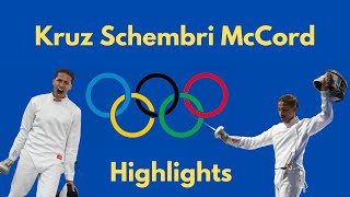 Kruz Schembri McCord Fencing Highlights