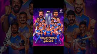 India won the T20 world cup 2024. #t20 #t20worldcup #worldcup2024 #indiancricket #indiancricketteam