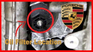 2014 Porsche Cayenne S Oil Filter Location