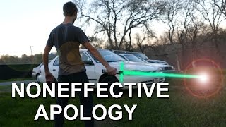 Noneffective Apology