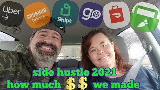 Side Hustle 2021 - How Much We Made