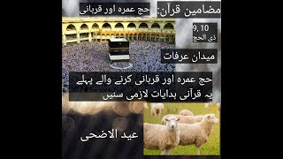 Quran ki Ayat Hajj Umrah Aur Qurbani k Bare | Urdu And Hindi Translation