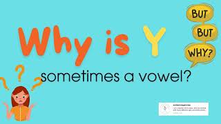 Why is Y sometimes a vowel? Y and vowels for kids!