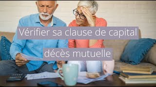 Vérifier sa clause de capital décès mutuelle