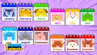 Months of the Year Song Kids Jazz Song Every Months Song KoKoPang