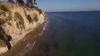 Alexi Stavrou & LAFINC Drone over the sands of Santa Barbara, CA