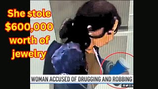 Woman robs man for 600k worth of jewelry #blogger #compilation #comedy #embarrassingmoments #robbery