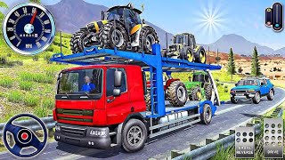 Tractor Transporter Truck Driving Games - Cargo Transport Simulator - Android Gameplay