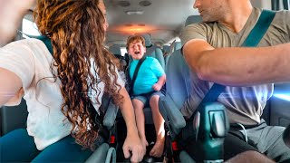 Pooping accident on family road trip | Pack with me 2021 | 5 kids